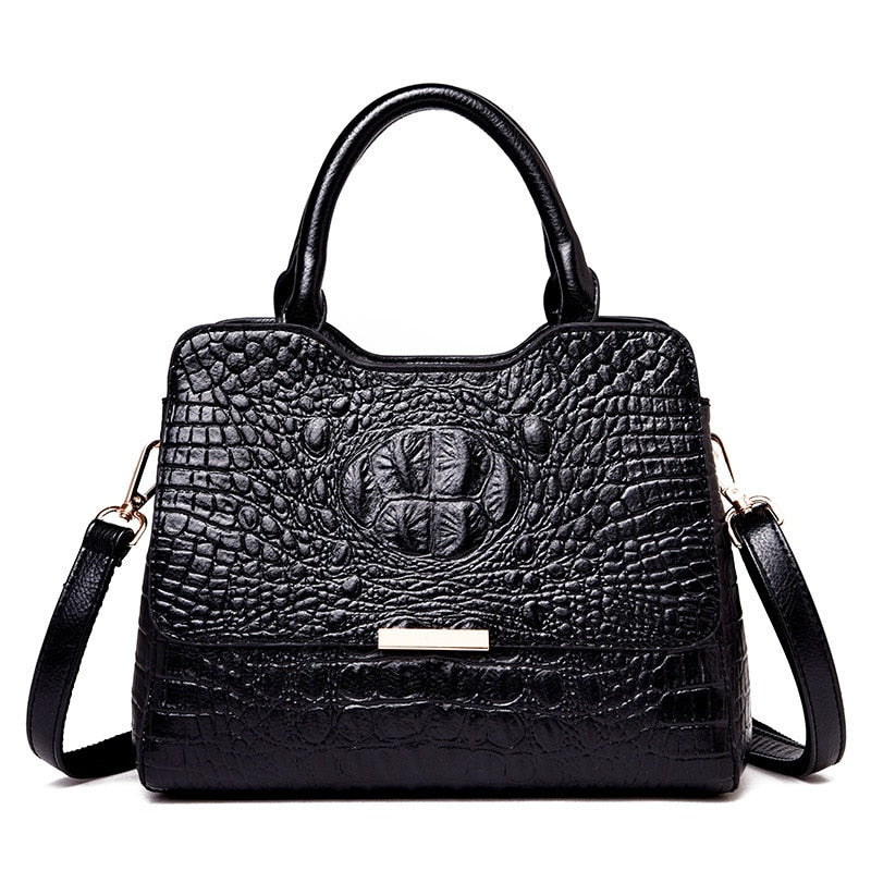 Alligator Luxury Handbags Genuine Leather Bags