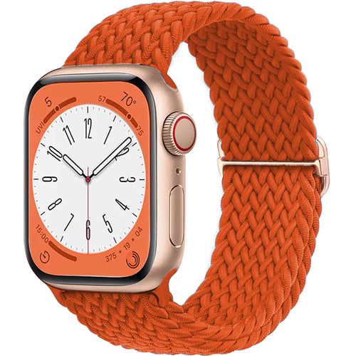 Braided Loop Strap For Apple watch Ultra Band 49mm 44mm 40mm 45mm 41mm