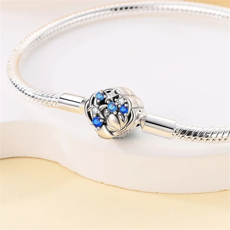 Bracelets 925 Sterling Silver Original Charm Beads Snake Chain