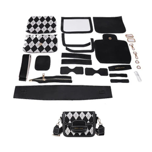 Accessories DIY Hand Stitching Bag Set Making Kit Handmade Leather