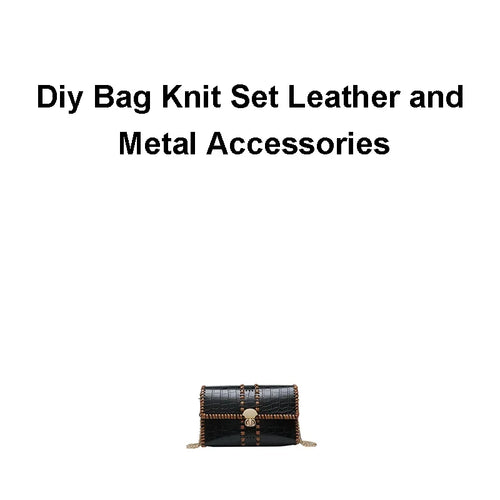 Handmade Bag Set Hand Stitching Leather Craft DIY Bag Kit