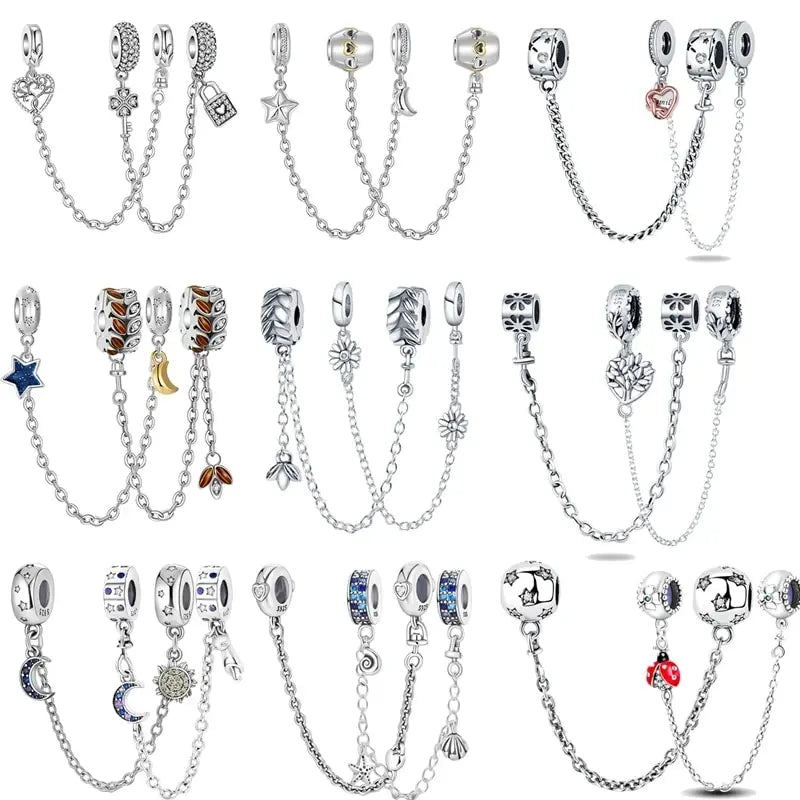 925 Sterling Silver Plated Charms