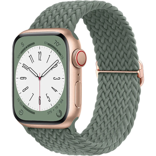 Braided Loop Strap For Apple watch Ultra Band 49mm 44mm 40mm 45mm 41mm