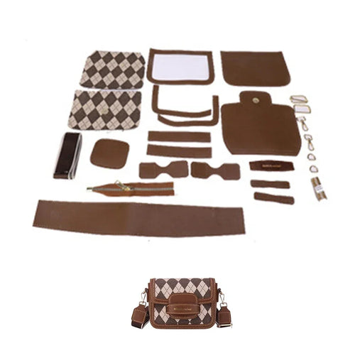 Accessories DIY Hand Stitching Bag Set Making Kit Handmade Leather