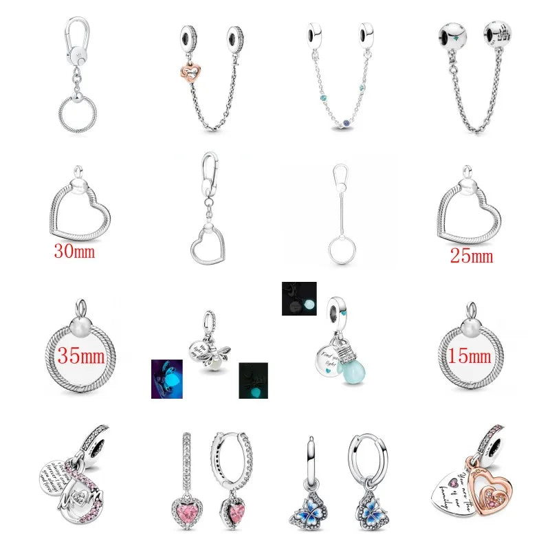 925 Sterling Silver Charms