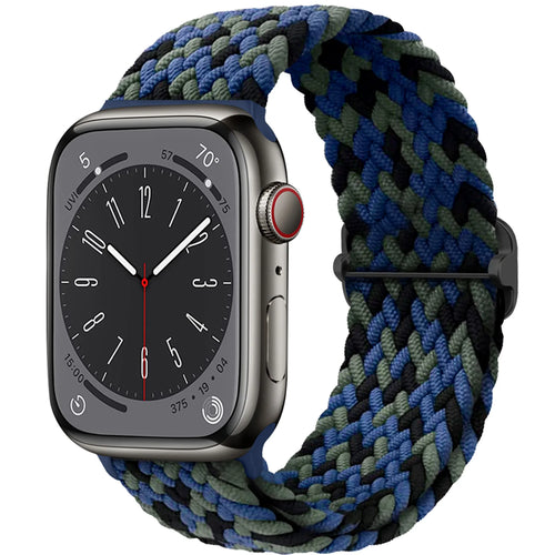 Braided Loop Strap For Apple watch Ultra Band 49mm 44mm 40mm 45mm 41mm