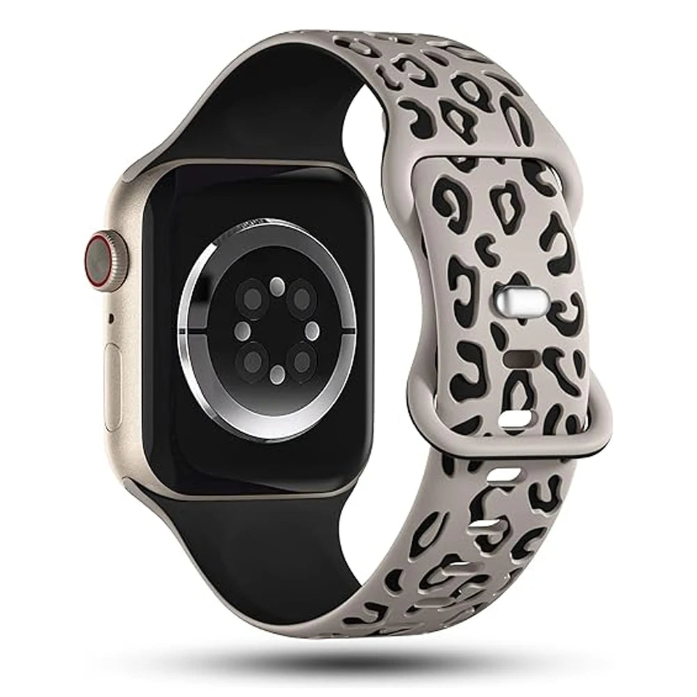 Engraved Strap For Apple Watch Band 45mm 44mm 42mm 41mm 40mm 49mm 44