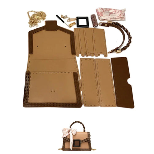 Handmade Bag Set Hand Stitching Leather Craft DIY Bag Kit