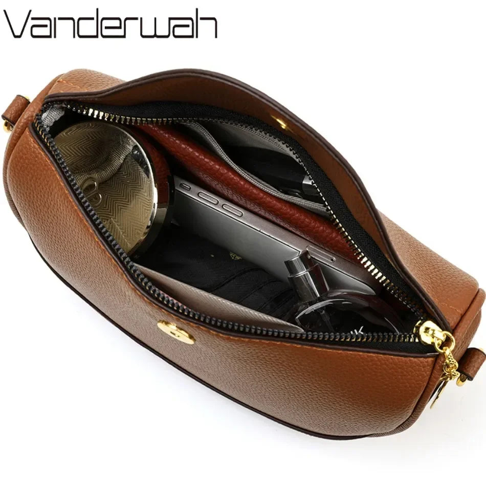 Soft PU Leather Luxury Designer Shoulder