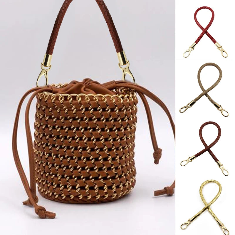 40cm Braided Rope Handles for Bags Handbag Shoulder Bag Strap Handmade