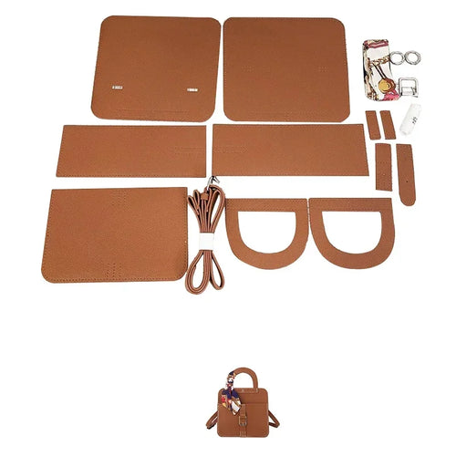 Hand Stitching DIY Leather Bag Making Kit Bag Easy Handcraft Shouler