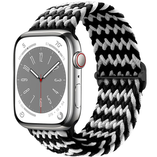 Braided Loop Strap For Apple watch Ultra Band 49mm 44mm 40mm 45mm 41mm