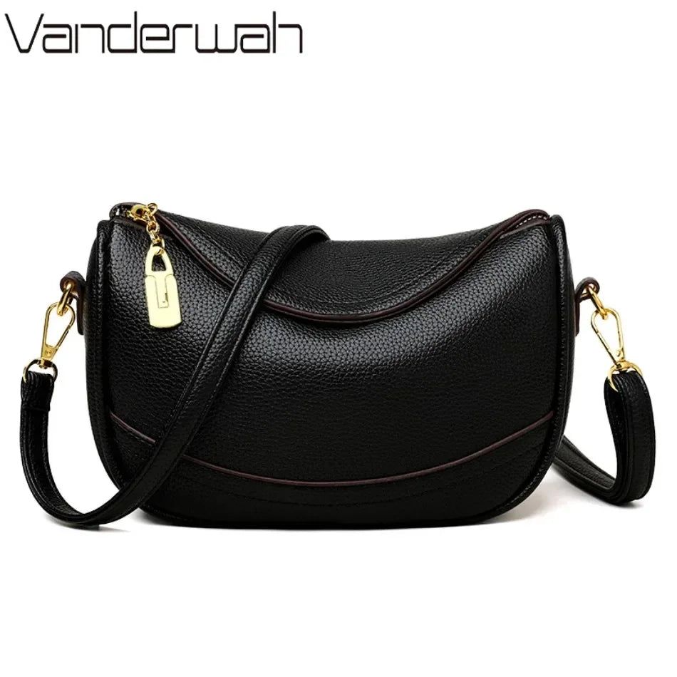 Soft PU Leather Luxury Designer Shoulder