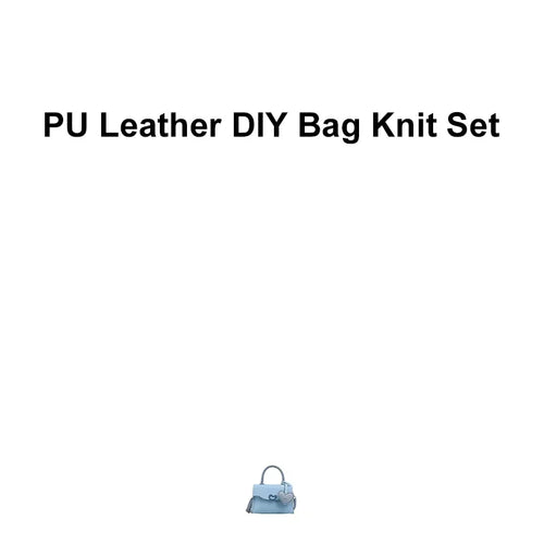 Hand Stitching DIY Leather Bag Making Kit Bag Easy Handcraft Shouler