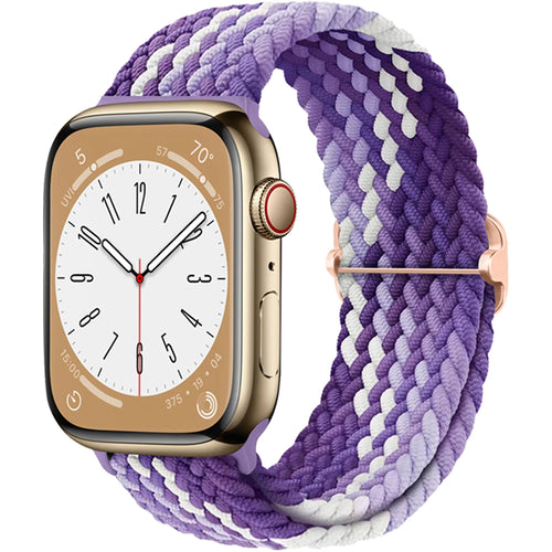 Braided Loop Strap For Apple watch Ultra Band 49mm 44mm 40mm 45mm 41mm