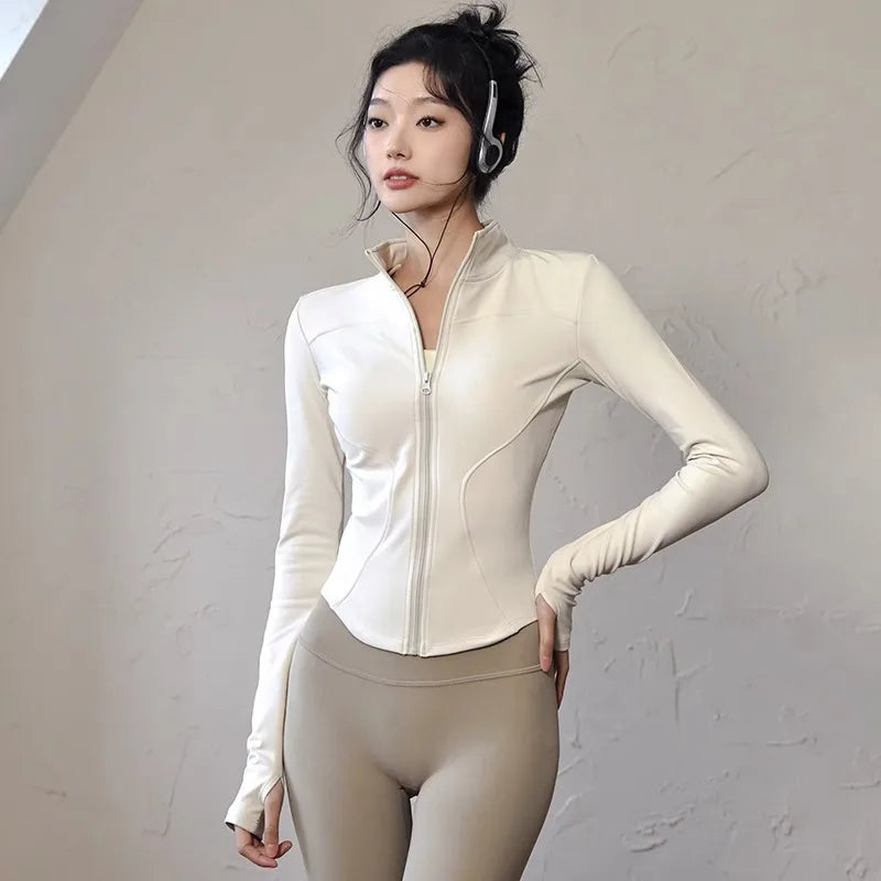 Lightweight Slimming Yoga Jacket